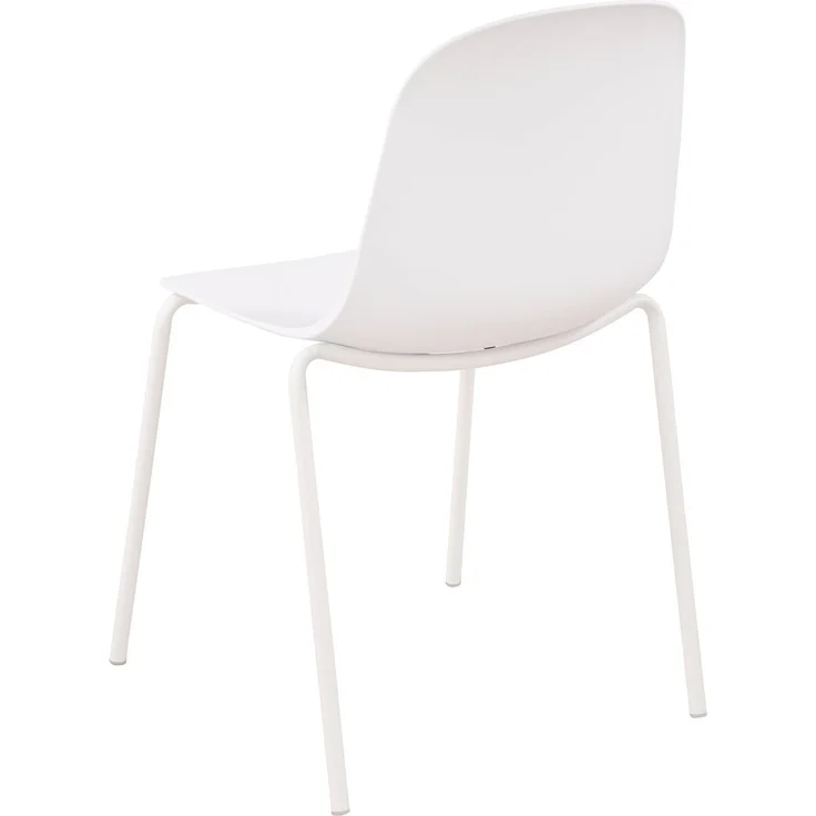 Gartenmöbel-Set ELLA mit 2 Stühlen - 162 x 60 x 85 cm, Kunststoff, Weiß | Balkonset Gartenset Tisch mit Stühlen Bistroset Outdoor – Bild 7