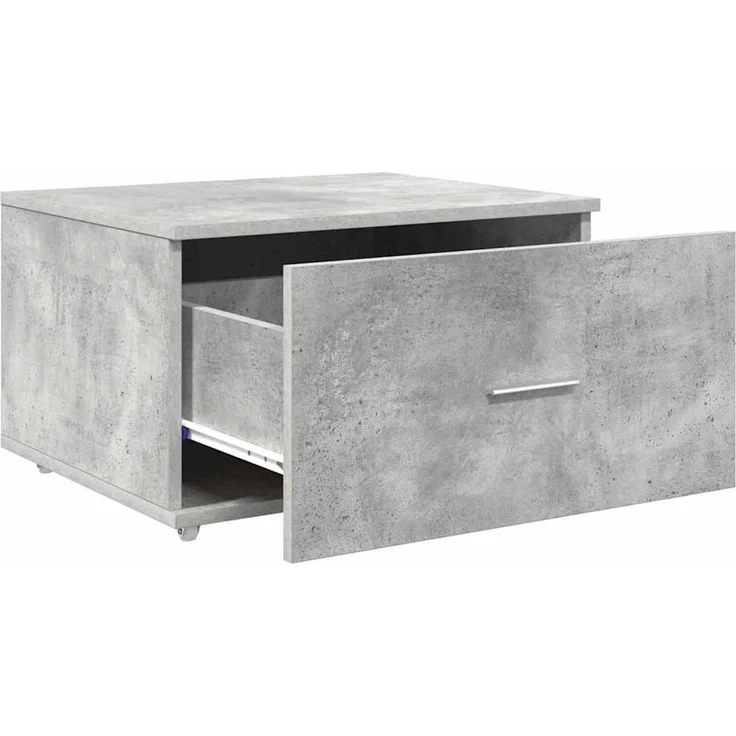 vidaXL Schubladenschrank Mit Rad Beton Grau 55 x 45 x 31 cm 869309 – Bild 5