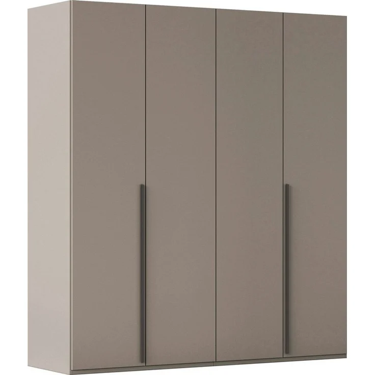 rauch Drehtürenschrank Kleiderschrank Schrank Garderobe Wäscheschrank BESTSELLER MONTCLAR (3 Ausstattungen BASIC/CLASSIC/PREMIUM (SOFT-CLOSE), Breiten 201-400 cm) Front in Glas/Hochglanz/Dekor/Grauspiegel in 5 Breiten MADE IN GERMANY – Bild 5