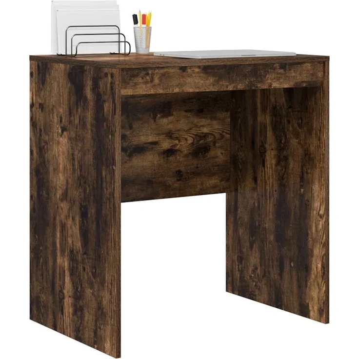 vidaXL Schreibtisch Geräucherte Eiche 70 x 50 x 76 cm 869422 – Bild 2