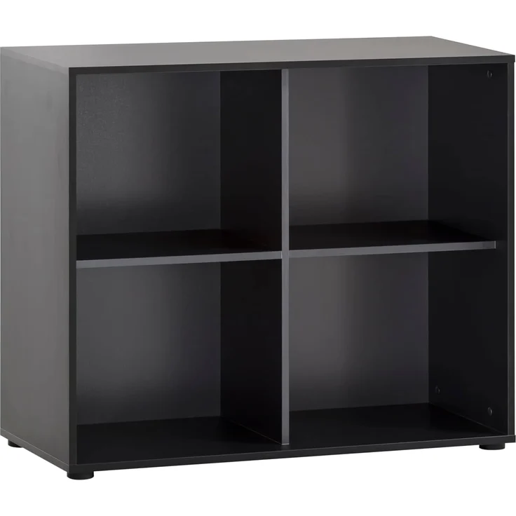Schildmeyer Büromöbel-Set Hank 702070, schwarzmatt/Akustikpaneel Optik, 5-teilig – Bild 4