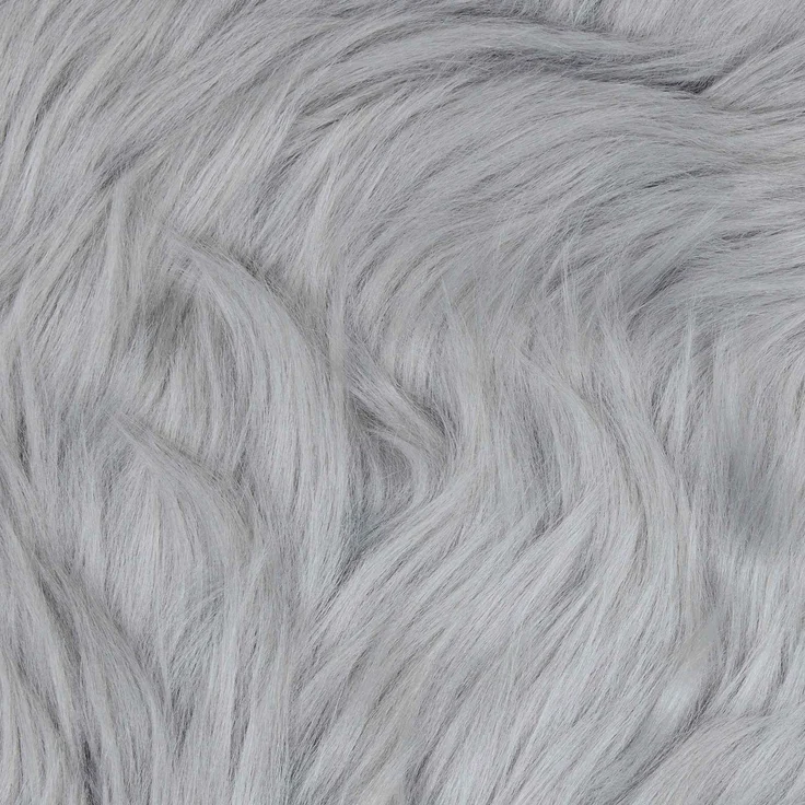 vidaXL Kunstschaffell Teppich Tafalla Grau 200 x 280 cm Polyester 42021529 – Bild 8