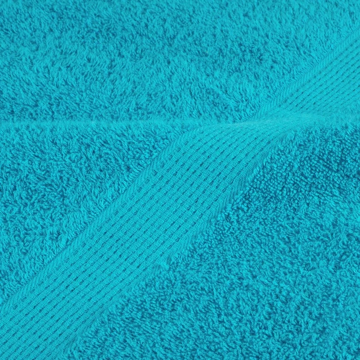 vidaXL Premium-Handtücher SOLUND 4 Stk. Türkis 100x200 cm 600 g/m² 137462 – Bild 7