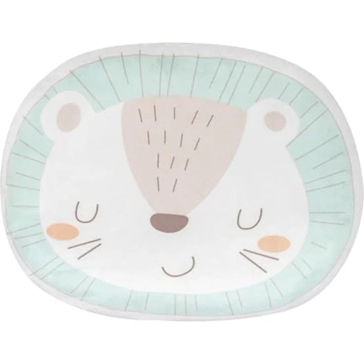 Kikkaboo Babykissen Plüschtier, Kuschelkissen, Figurenkissen, ab Geburt grün – Bild 2