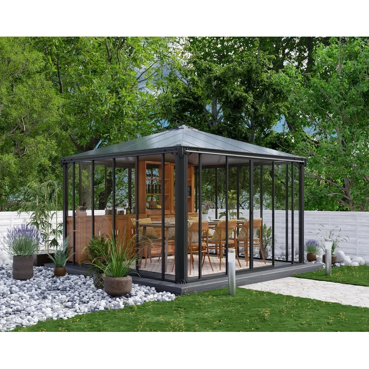 Palram - Canopia Aluminium Kaltwintergarten Ledro – Bild 3