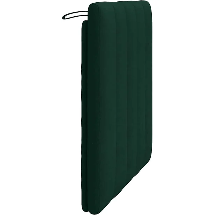 vidaXL Kopfteil-Kissen "Hanko" Dunkelgrün 90 cm Samt Grün – Bild 6