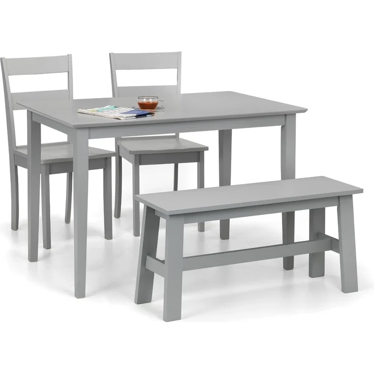 Julian Bowen Kobe Esstisch, Grau – Bild 4