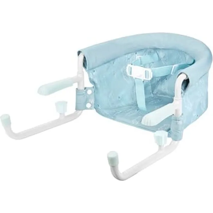 Badabulle Tischsitz - klappbarer Hochstuhl/ Babysitz für unterwegs, 3-Punkt-Gurt, bis zu 15kg