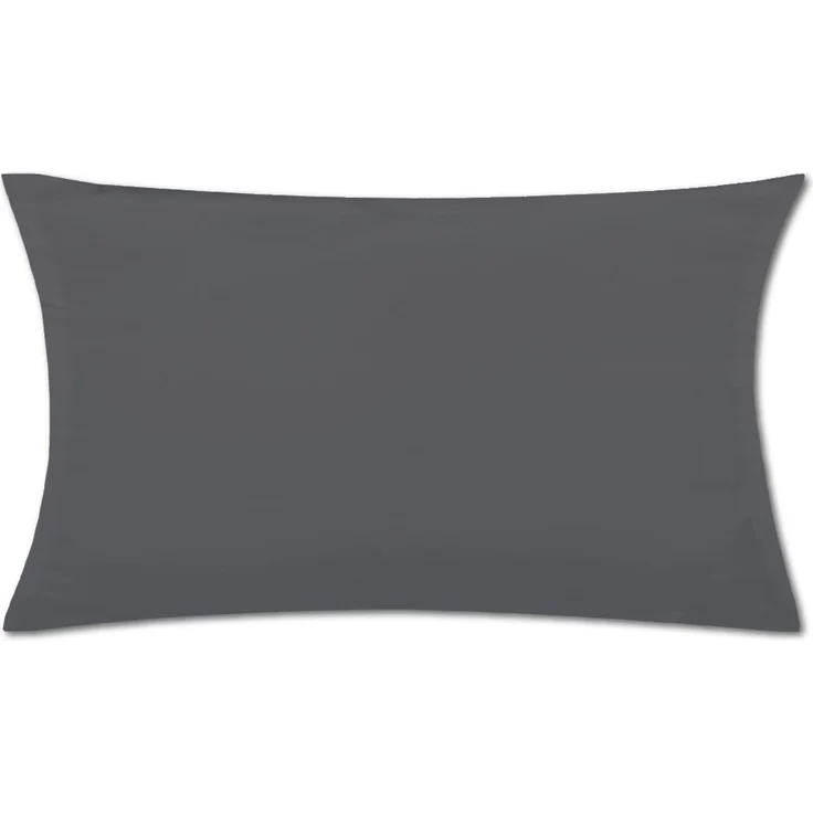 Kissenhülle Dekokissen Kissenbezug Microfaser - viele Größen und Farben Anthrazit 40 x 60 cm – Bild 1