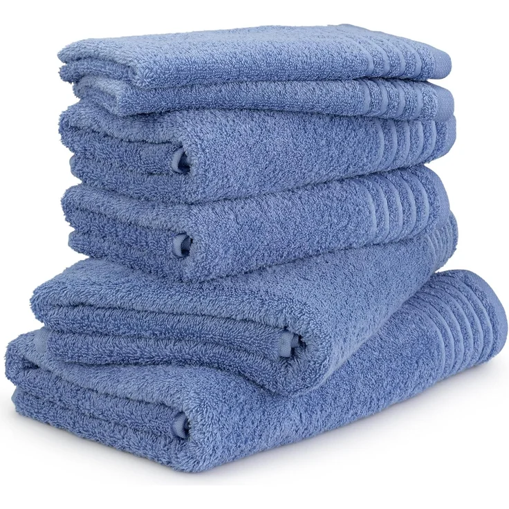 Möve Handtuch Set New Classic, Walkfrottier (Set, 6-St), Gäste-, Hand- und Duschtüchern, 100% bester Baumwolle (480 g/m) – Bild 1