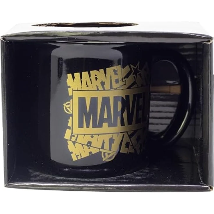Marvel Avengers Golden Treasure Frühstückstasse 400 ml in Geschenkbox – Bild 4