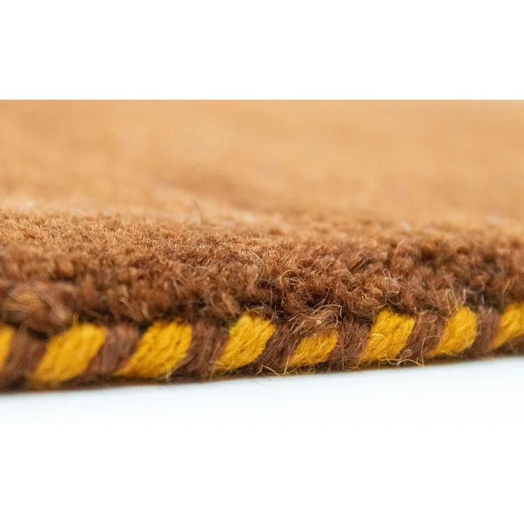 Gabbeh Teppich - Indus »Agra« 75 x 45 cm - braun – Bild 4