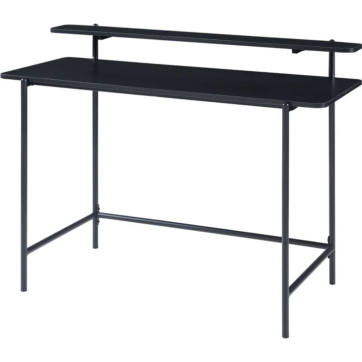 Schreibtisch Samnanger 120x55x88 cm Schwarz [en. casa] – Bild 3
