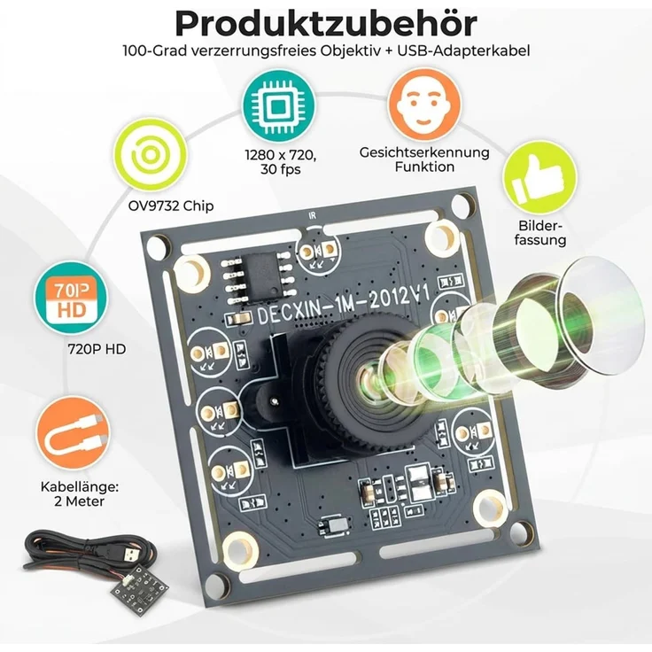 Autodarts Komplettset Steeldart Autoscoring LED Ring & 3x OV9732 Kamera Tracking – Bild 5