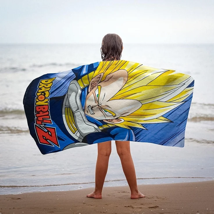 Dragon Ball Handtuch Badehandtuch Strandtuch 70x140 cm aus Polyester – Bild 6