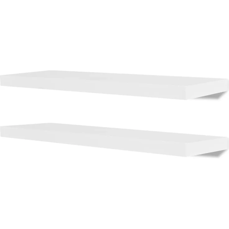 vidaXL Wandregale 4 Stk. Weiß 80 cm 275998 – Bild 1