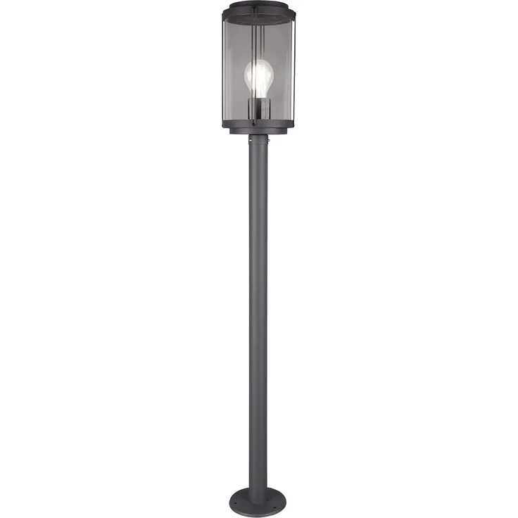 Außen Stehleuchte, Alu Druckguss, schwarz, H 100 cm, TANARO