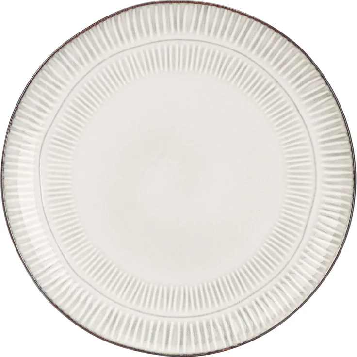 Speiseteller DH 26.50x2.50 cm grau