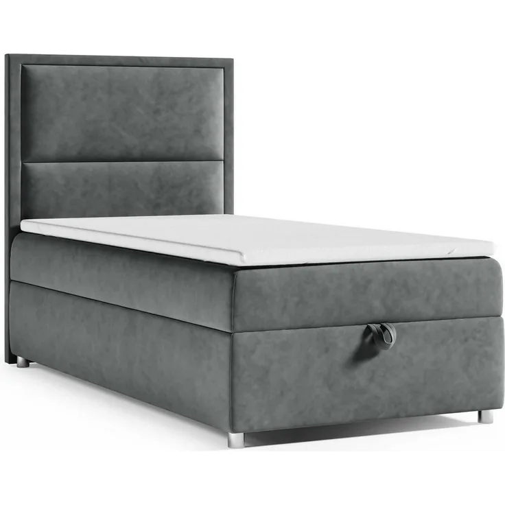 Best for Home Boxspringbett mit Bettkasten Trinity K-11 SINGLE Bonellfederkern inkl. 7 cm Topper (70x200 80x200 90x200 100x200 cm), verschiedene Liefermöglichkeiten, TOP Preis-Leistungs-Verhältnis