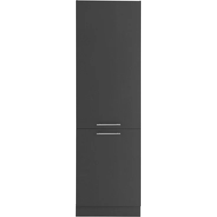 Laundreezy Mehrzweckschrank Laundreezy, Kühlumbauschrank BxHxT 60x200x68 cm (1-St) Breite 60cm, Tür L/R montierbar, Softclose-Funktion – Bild 1