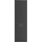 Laundreezy Mehrzweckschrank Laundreezy, Kühlumbauschrank BxHxT 60x200x68 cm (1-St) Breite 60cm, Tür L/R montierbar, Softclose-Funktion