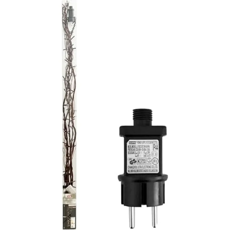 Lichterzweige / Dekozweig braun mit 80 LEDs – Bild 4