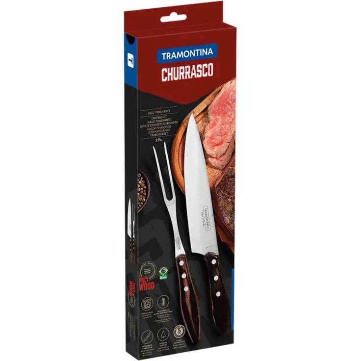 Tramontina Churrasco Tranchierset 2-tlg. – Bild 1