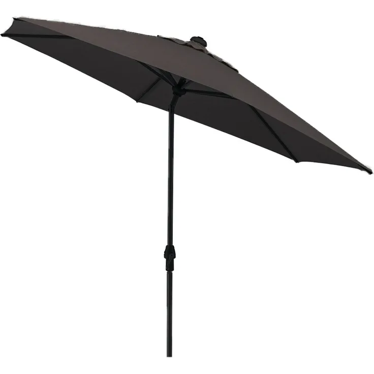 EASY ALLROUND Kurbelschirm Ø300cm anthrazit / anthrazit