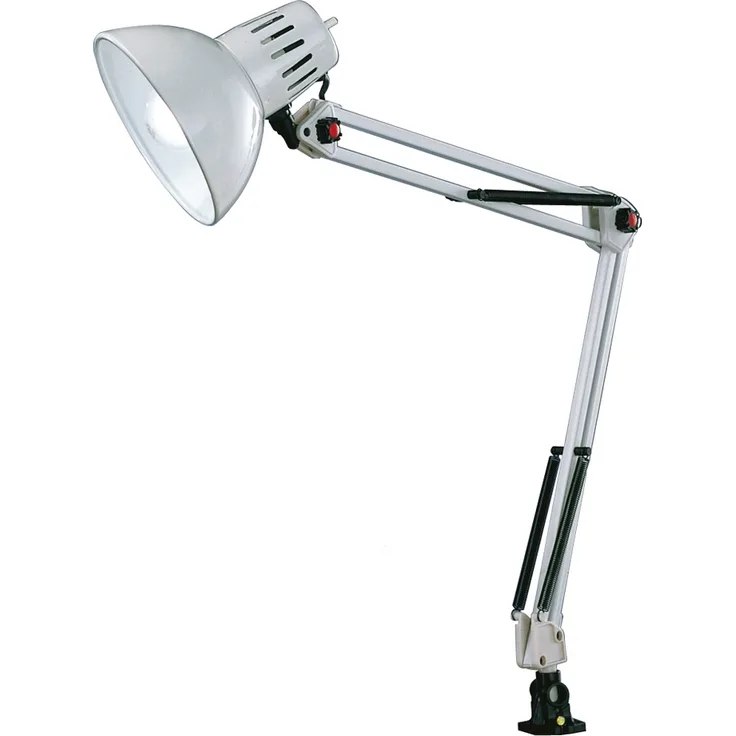 Trio Tajo Klemmleuchte, E27, 40W, IP20, weiß (5029010-01)