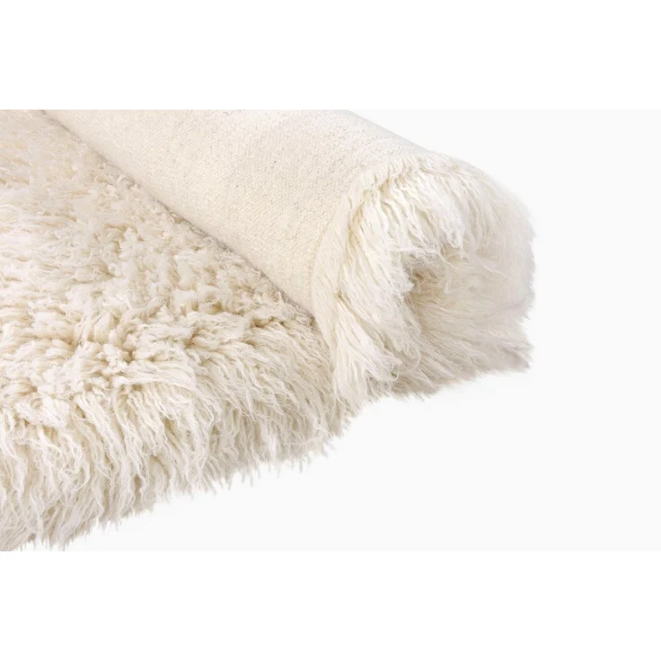 THEKO Wollteppich Flokati XXL, rechteckig, Höhe: 100 mm, original griechischer Flokati, Hochflor, Uni-Farben, reine Wolle – Bild 3