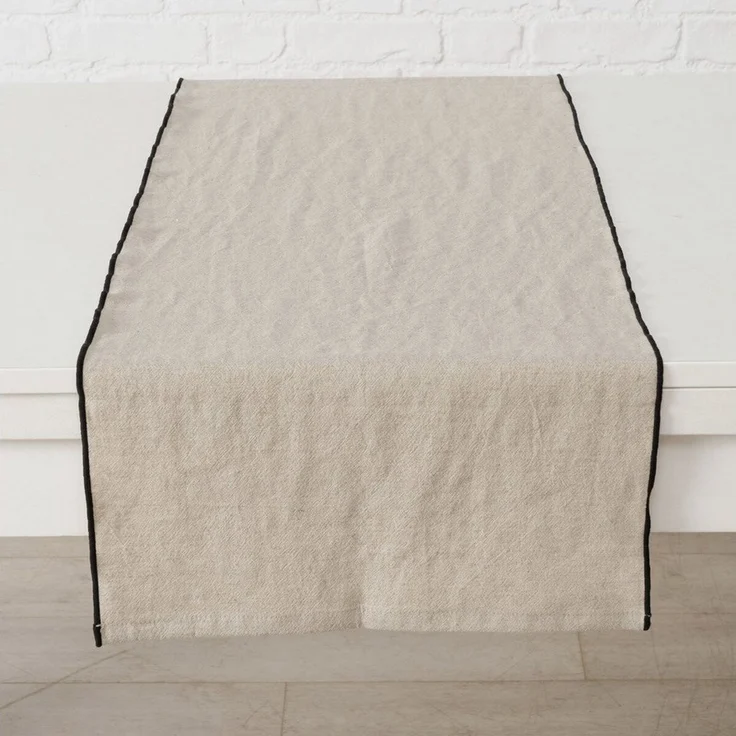 BOLTZE GRUPPE Tischdecke Dekorativer Läufer mit Borte JANEA, 40 x 140 cm (Tischdecken 1-tlg) – Bild 2