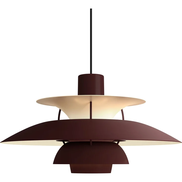PH 5 Pendelleuchte Burgundy – Bild 1
