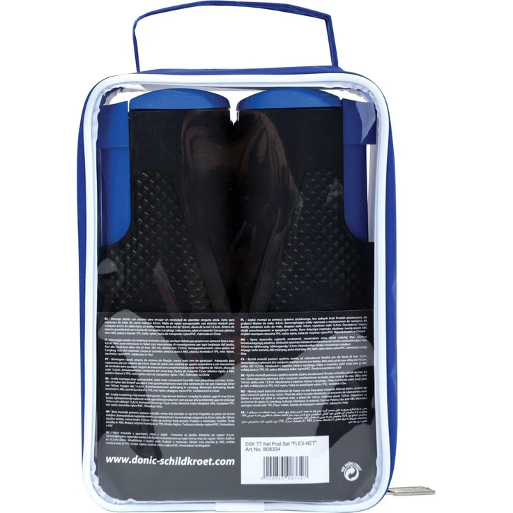 Donic-Schildkröt Tischtennisnetz Flex-Net, selbstspannendes Nylonnetz mit Aufrollmechnismus, für Tischbreiten bis zu 175cm, max. Plattenstärke 4,0 cm, 808334 – Bild 9