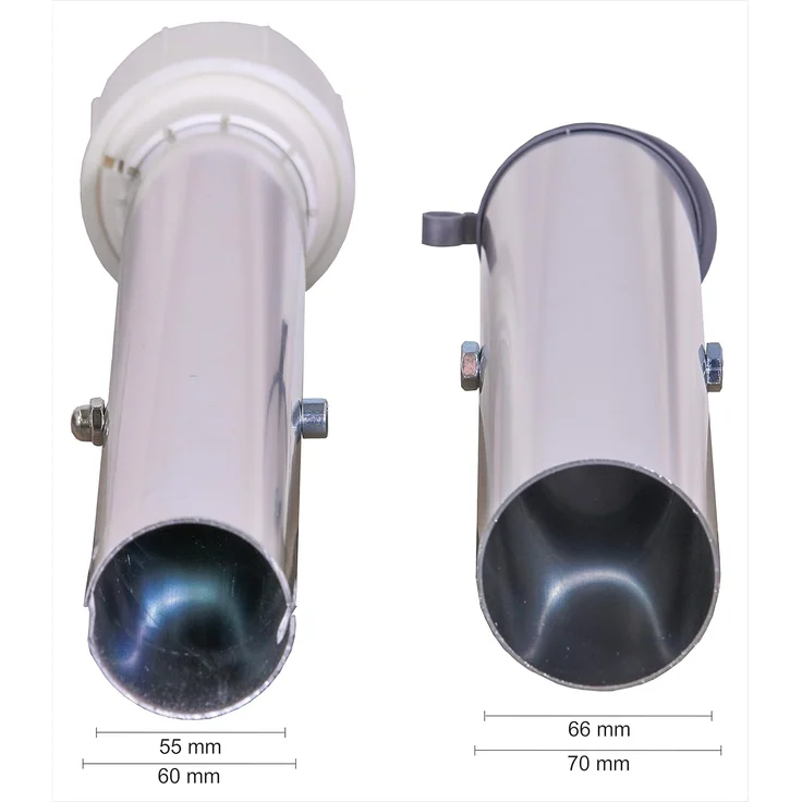 Bodenhülse für 50 mm Rohr extra lang – Bild 5