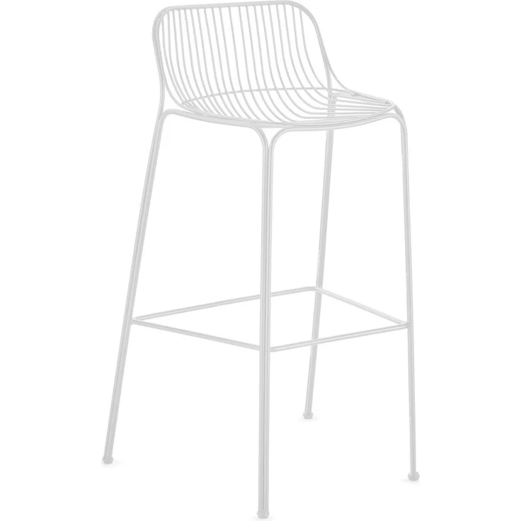 Hiray Barhocker weiß – Bild 1