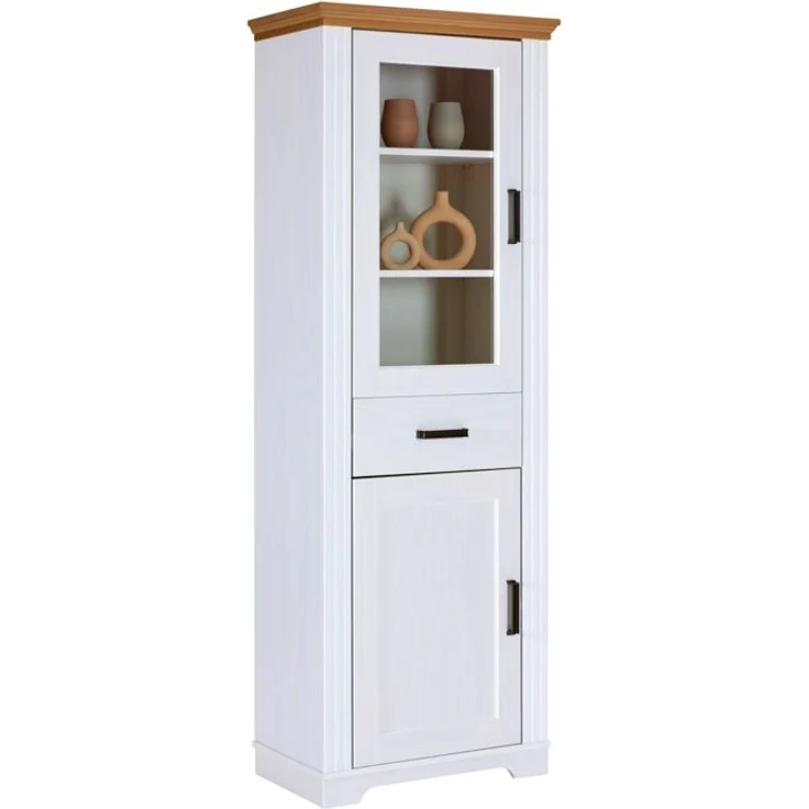 Maluno Säulenvitrine weiß – Bild 2