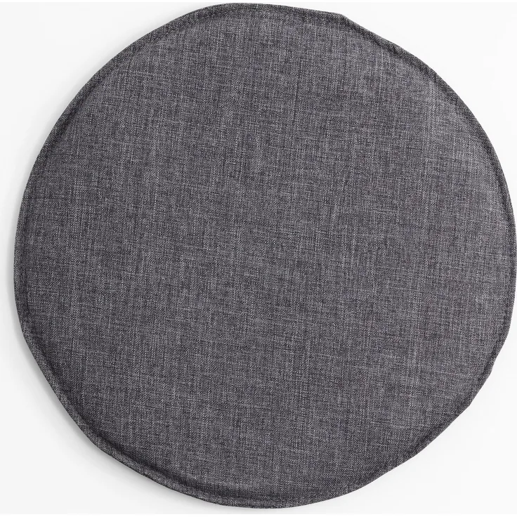 NIEHOFF SITZMÖBEL Sitzkissen NADJA D 37.50 cm grau Bodenkissen Sitzsack