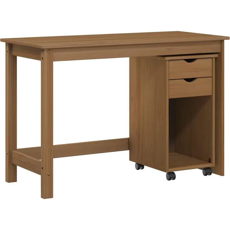 vidaXL Schreibtischschrank-Set MOSS 2 stk. Honigbraun 112 x 50 x 75 cm 3438775 – Bild 2