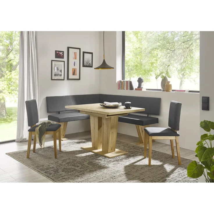 MSZ Design Eckbank Eckbankgruppe VERONA II 150x190 cm - Artisan Eiche
