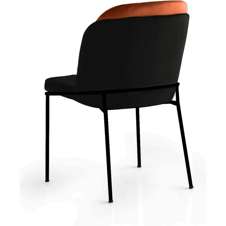 Skye Decor 'DR - 147 V4' Stuhlset (4-teilig), Bronze / Schwarz, 54 x 86 x 55 cm – Bild 3