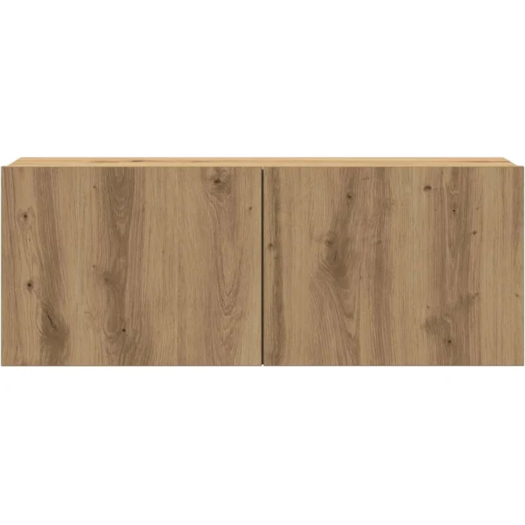 vidaXL 7-tlg. TV-Schrank-Set Wandmontage Artisan-Eiche Holzwerkstoff 3329014 – Bild 4