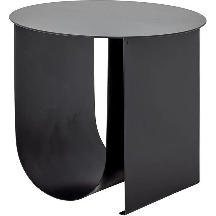 Bloomingville Beistelltisch Cher, Schwarz Metall 43x38cm modernes schlichtes Design