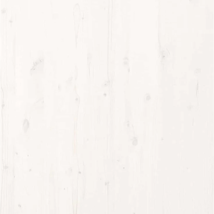 vidaXL Bettrahmen Weiß 215,5 x 85,5 x 69,5 cm Massivholz Kiefer 869761 – Bild 8