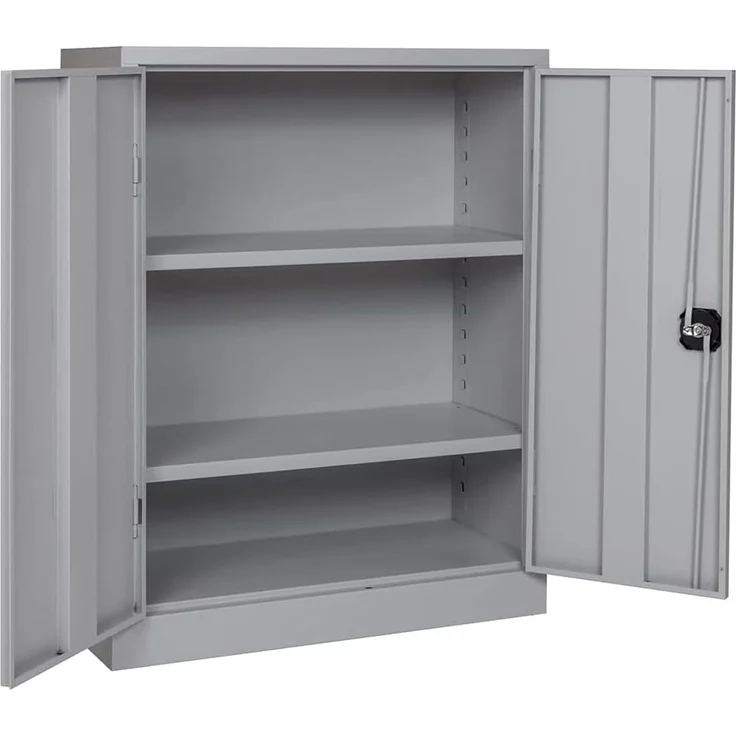Aktenschrank 92 x 120 cm grau – Bild 5