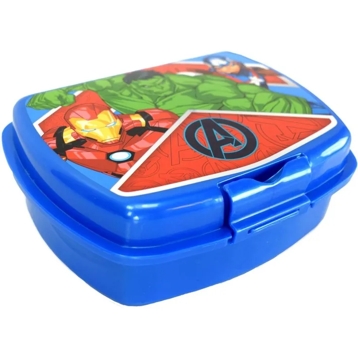 Kinder Brotdose ca. 19x14 cm in verschiedenen Motiven Lunchbox Avengers