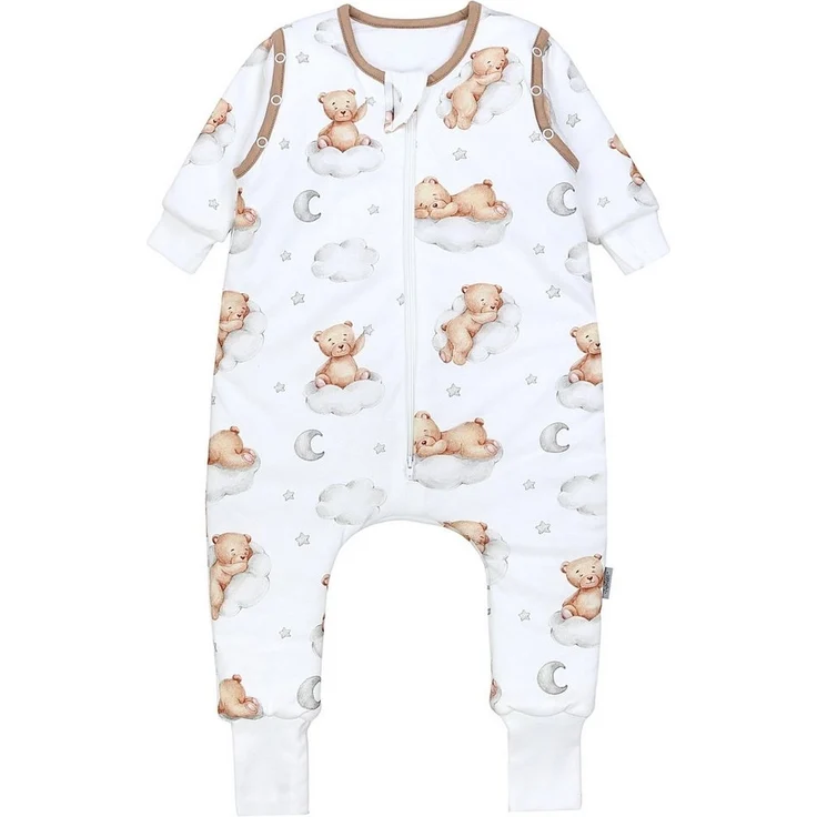 TupTam Babyschlafsack mit Armen und Beinen Winterschlafsack 2,5 TOG – Bild 1