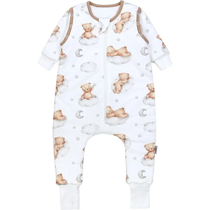 TupTam Babyschlafsack mit Armen und Beinen Winterschlafsack 2,5 TOG