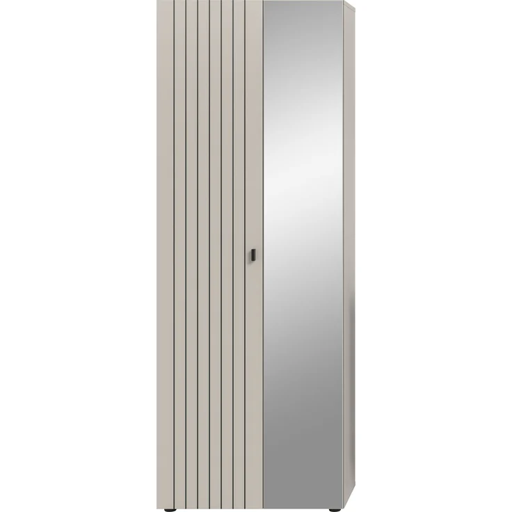 Garderobenschrank (B/H/T: 70x192x37 cm) in Kaschmir Nachbildung – Bild 2