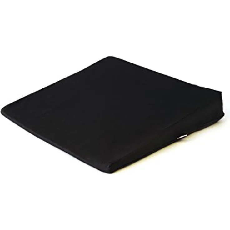 SISSEL Sissel Kissen Sit Standard, ergonomisch und formstabil, schwarz, 35 x 35 x 6.5 cm