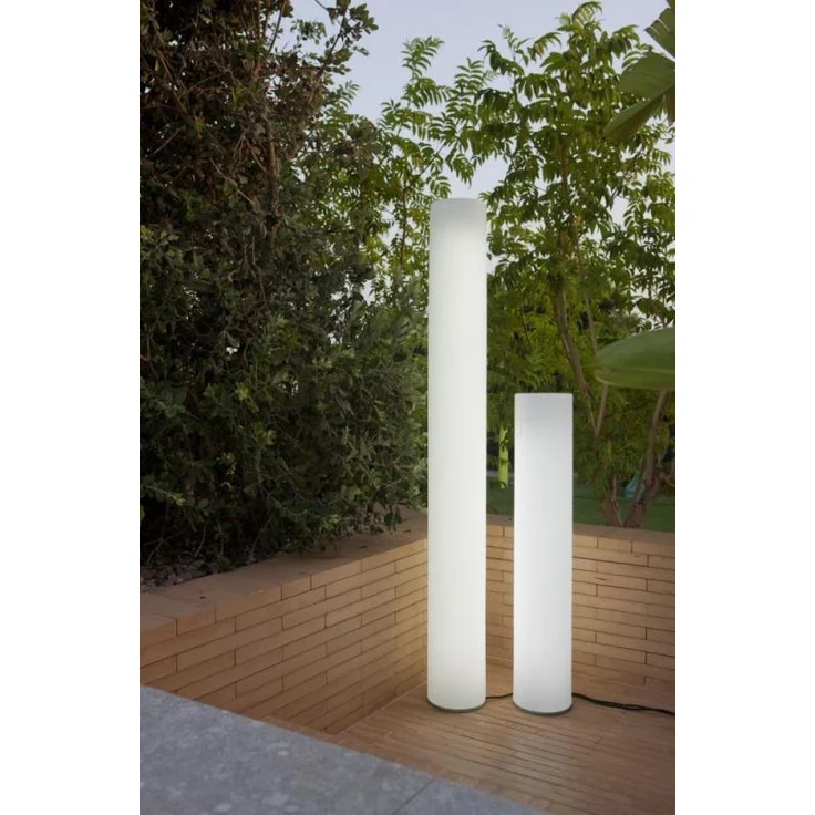 New Garden Säulenförmige weisse LED Outdoor-Standleuchte FITY 160 kaltweiss – Bild 4